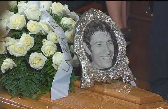 Il mondo del ciclismo ai funerali di Felice Gimondi