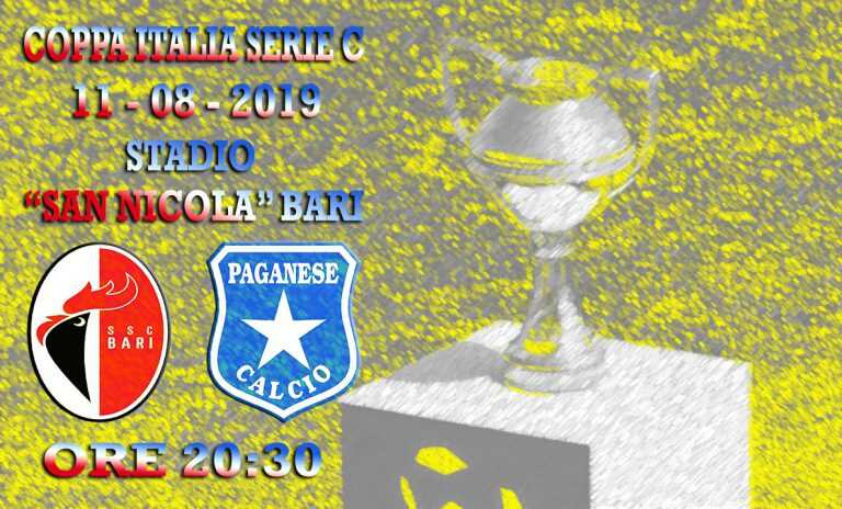 Paganese, in vendita i biglietti per Bari