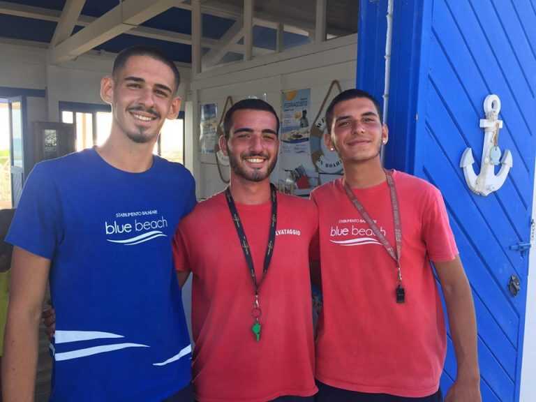 Eboli, salvataggio in mare, complimenti ai bagnini