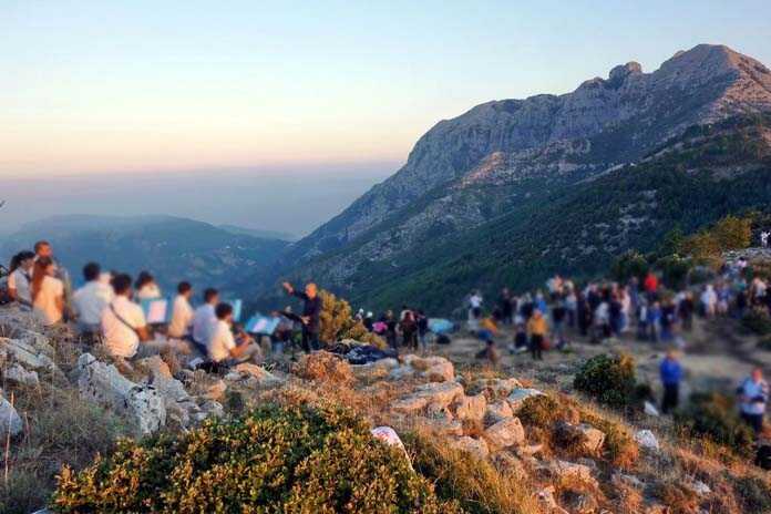 Agerola – L’alba magica di Ferragosto