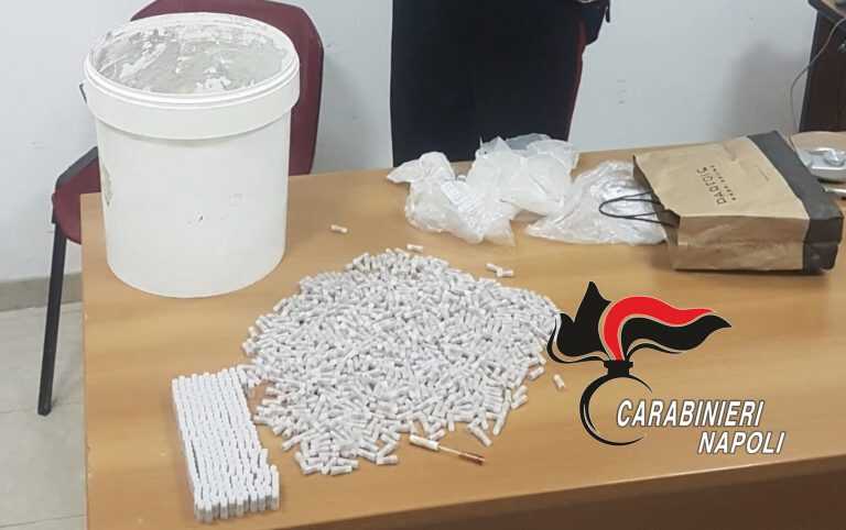 Caivano, droga nel parco verde, carabinieri sequestrano 900 grammi di eroina