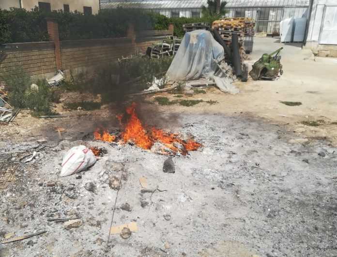 Eboli- Incendio di rifiuti II