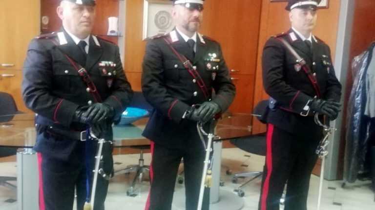 Provincia di Salerno – Tre nuovi marescialli della forestale.