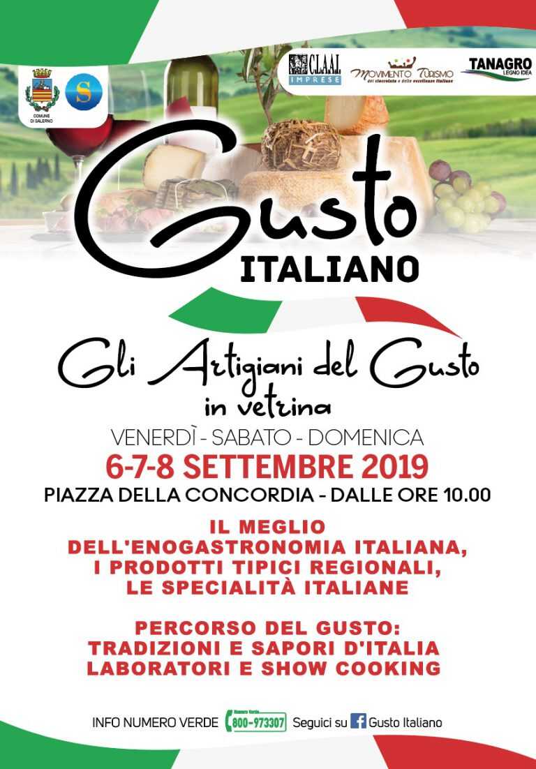 Salerno – “Gusto Italiano” parte da qui.