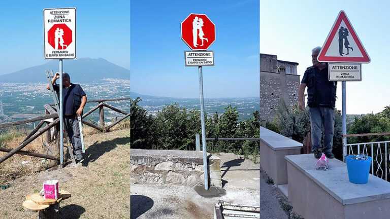 Palma Campania, fermarsi e darsi un bacio