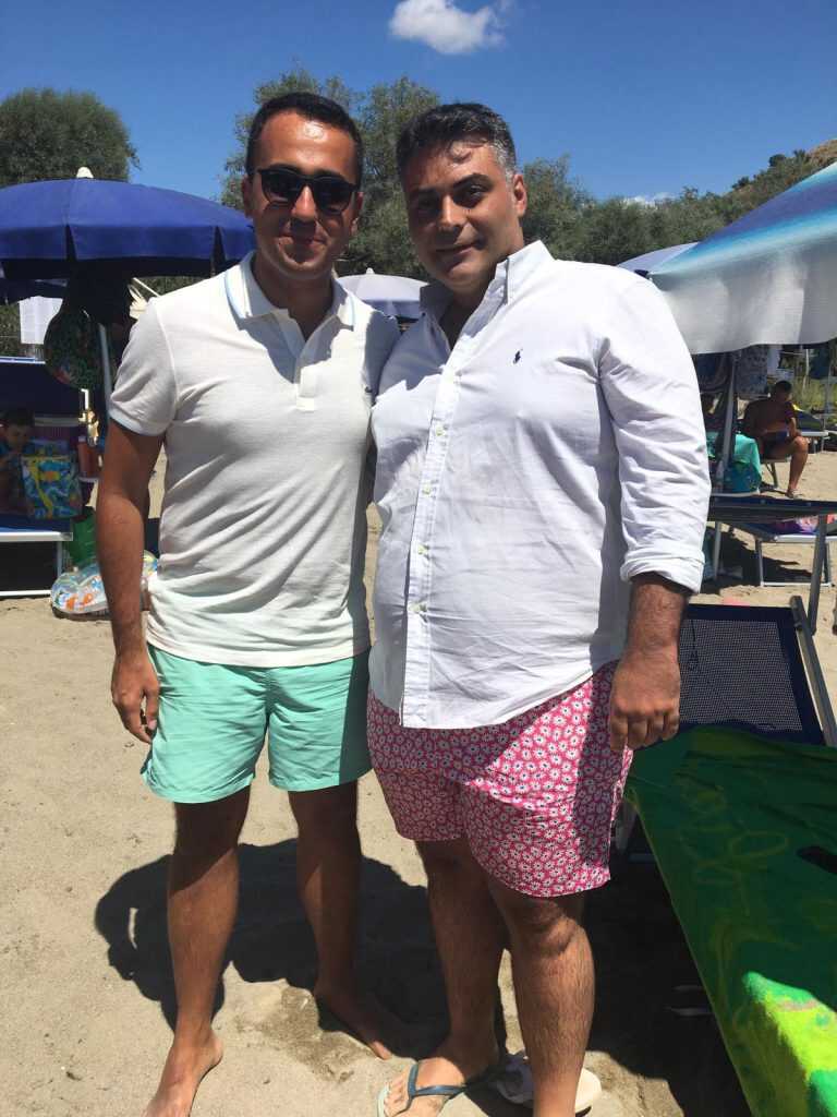 Pagani, la foto con Di Maio per la gioia di Vicidomini