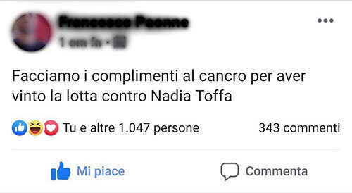 Il Peggio del web, insulti alla memoria della Toffa