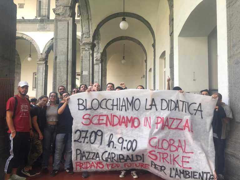 Napoli – F. F. F. occupa la Federico II°