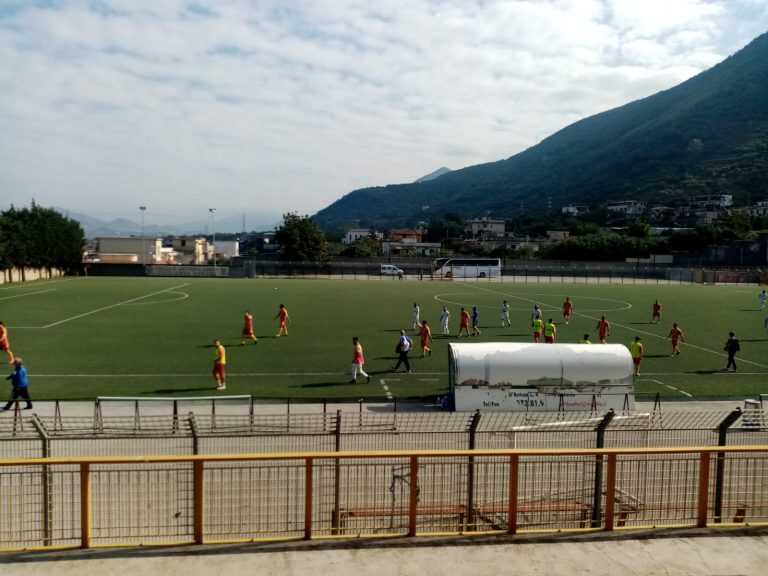 Scafatese-Grotta, con la doppietta di Cibele il canarino torna a volare