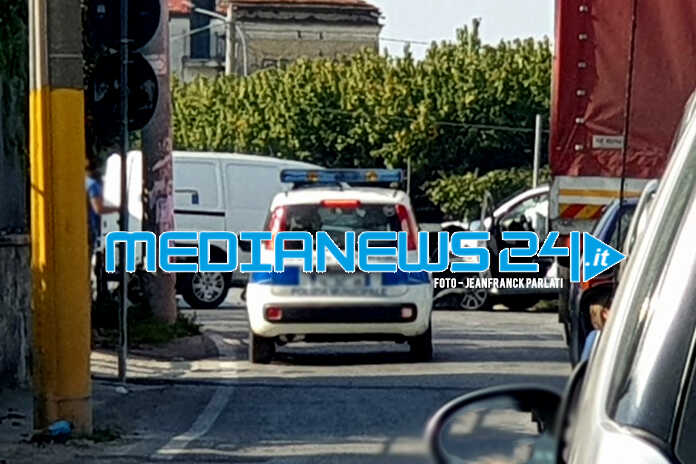 Angri – Incidente stradale, due contusi