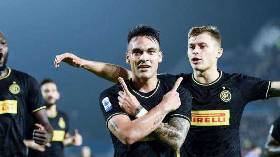 Inter, battuto a fatica il Brescia, al momento è primo posto