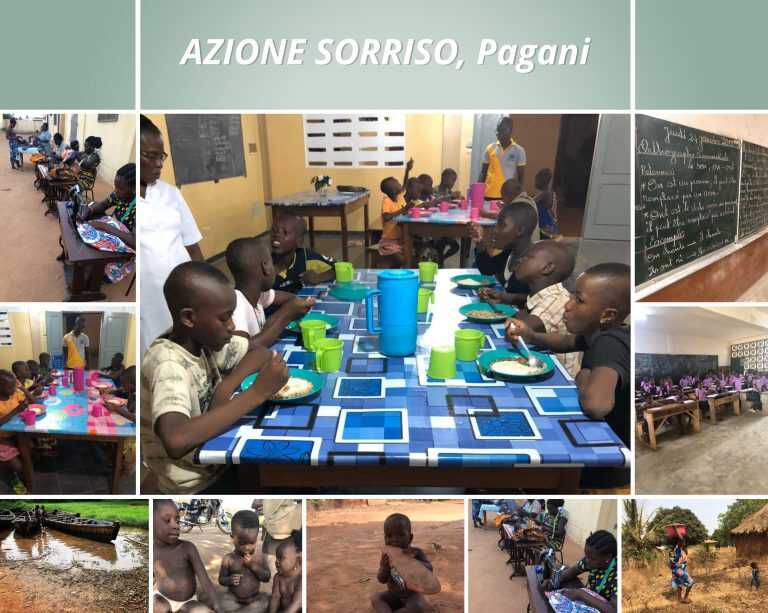 Azione Sorriso e GMA di Napoli “insieme” per l’Africa al Centro Sociale di Pagani