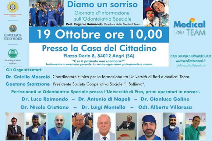 Angri – Un convegno sull’odontoiatria con il Prof. Eugenio Raimondo