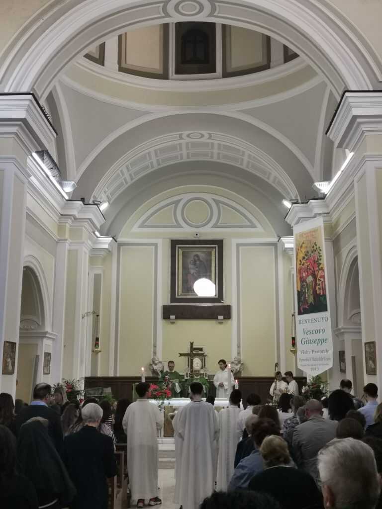 Pagani, si conclude a Santa Maria delle Grazie la visita pastorale di mons. Giuseppe Giudice