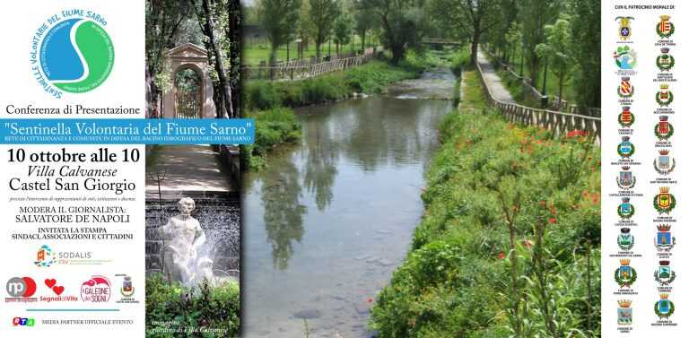 Agro e ambiente, il progetto Sentinella volontaria del fiume Sarno