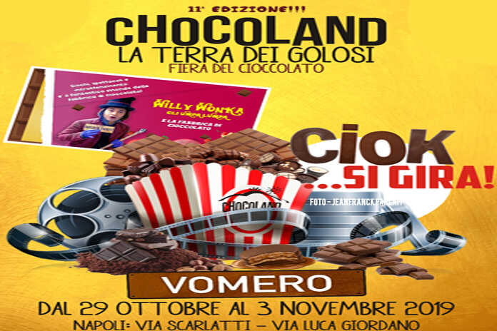 Napoli –  Al via l’XI edizione di Chocoland: tra cinema e gusto
