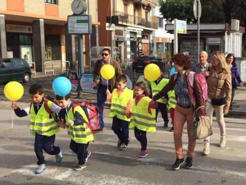 Piedibus di Nola al via la prima corsa anche al primo circolo didattico “Tommaso Vitale”