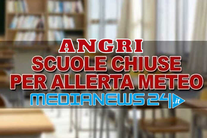 Angri – Chiusura delle scuole 5-6 Novembre per allerta meteo