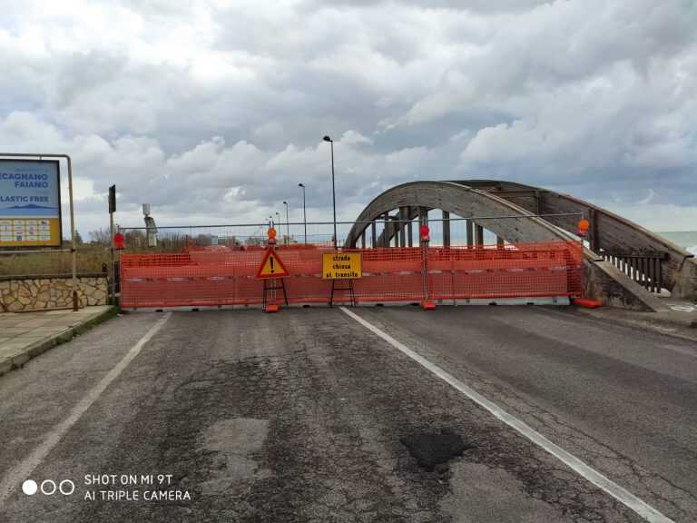 Salerno – Chiuso il ponte Asa a Magazzeno