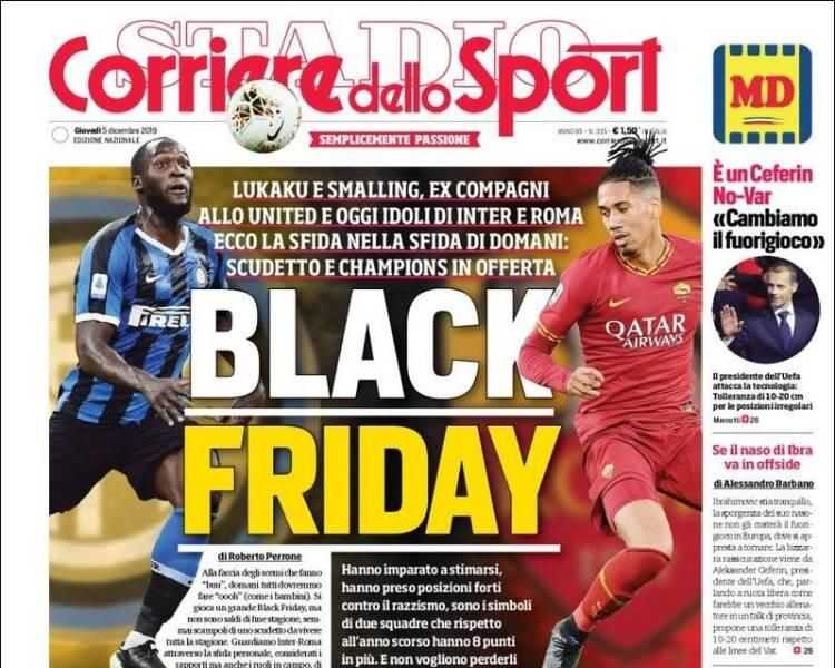 Due società squalificano un giornale sportivo per il titolo in prima pagina