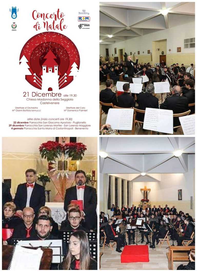 Castelvenere: Tutto pronto per il concerto di Natale promosso dal CEMP