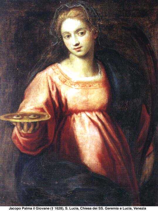 Santa Lucia, che la vista sia con noi e con voi