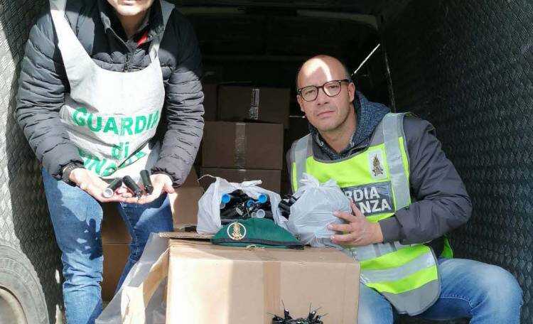 Lotta ai botti: sequestrati 800 chili di “cobra”