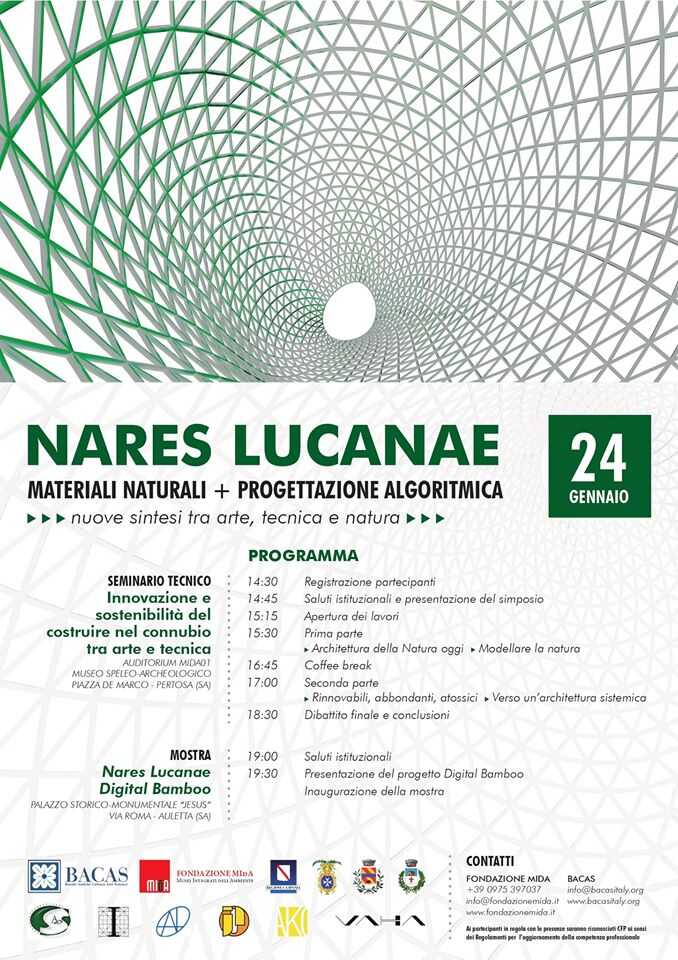 Pertosa. “Nares Lucanae – Arte, tecnica e natura” al MIdA 01