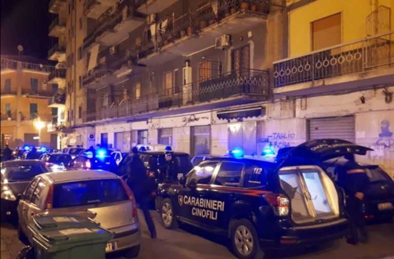 PAGANI – OPERAZIONE BORA – MAXI RETATA DEI CARABINIERI NELLA NOTTE