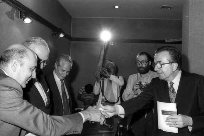 Andreotti e Napolitano