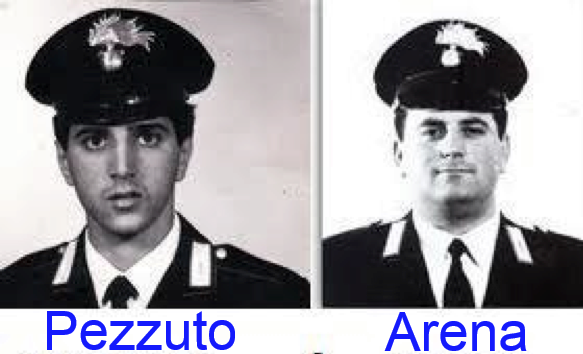 28 anni fa, il sangue versato dai carabinieri Arena e Pezzuto