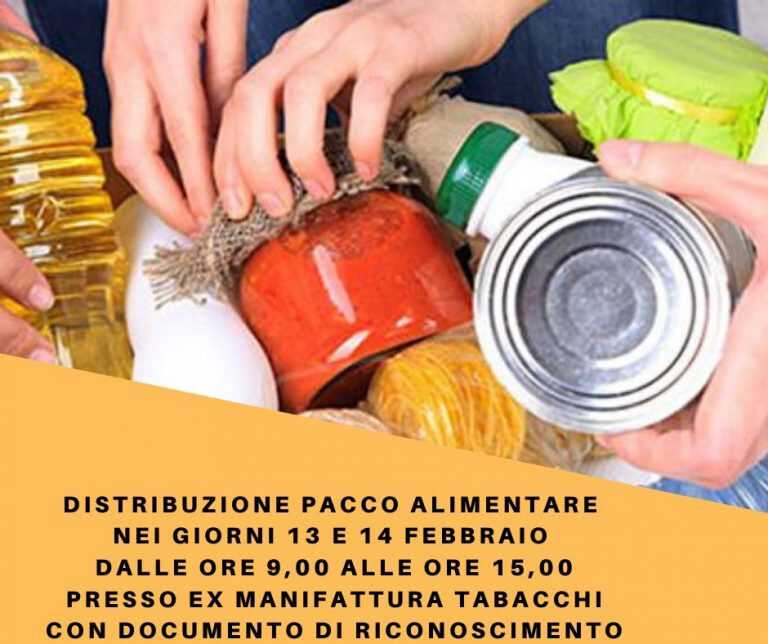 Scafati. Parte la distribuzione del pacco alimentare