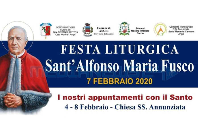 Angri – Nel vivo i festeggiamenti liturgici per Sant’Alfonso Maria Fusco