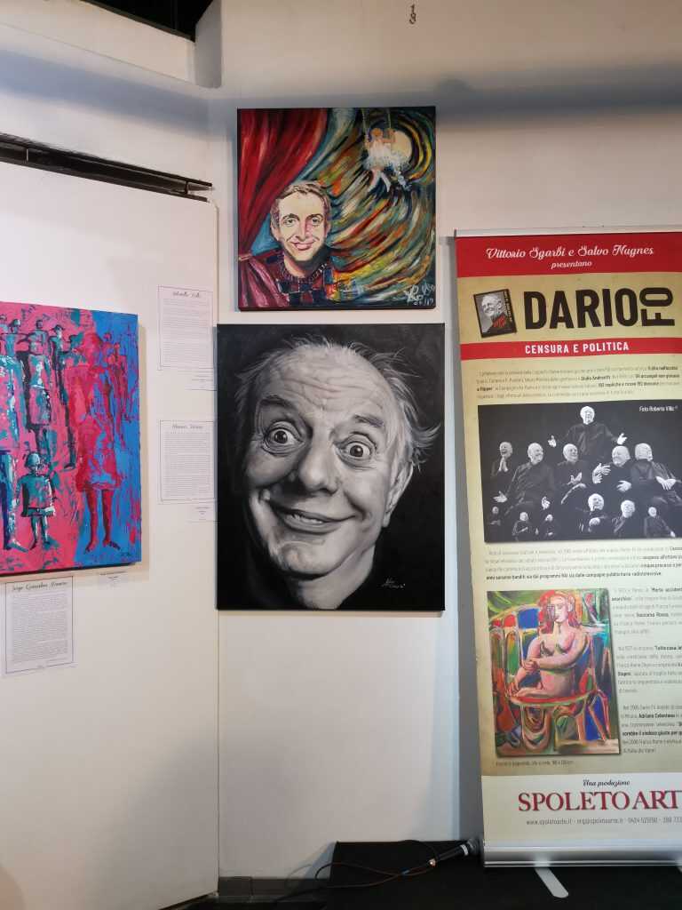 ROMA: Mostra Antologica dedicata a Dario Fo e all’arte contemporanea