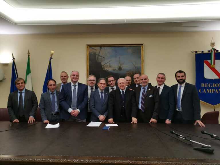 Agro, trasporti. 47milioni di euro per la funivia Angri-Maiori: firmato il protocollo d’intesa