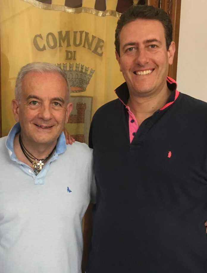 sindaco pagano con sabato grimaldi