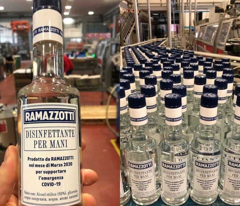 Coronavirus – Dall’amaro al disinfettante: la distilleria del Gruppo Pernod Ricard converte la produzione
