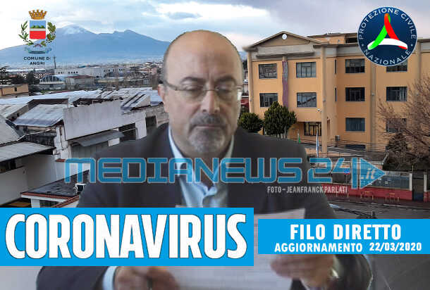 Angri – Aggiornamenti sul nuovo caso COVID – 19 – Filo diretto con il sindaco