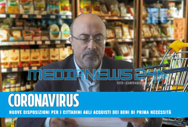 CORONAVIRUS nuove disposizioni per la spesa