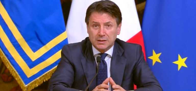 Il Premier Giuseppe Conte. “Vi spiego i motivi delle chiusure alle 18”