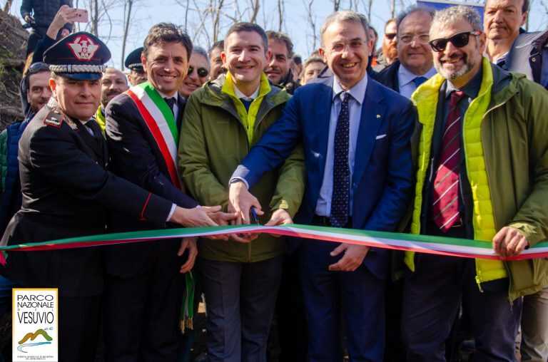 Parco Nazionale del Vesuvio, inaugurazione Sentiero n. 9 Il fiume di Pietra