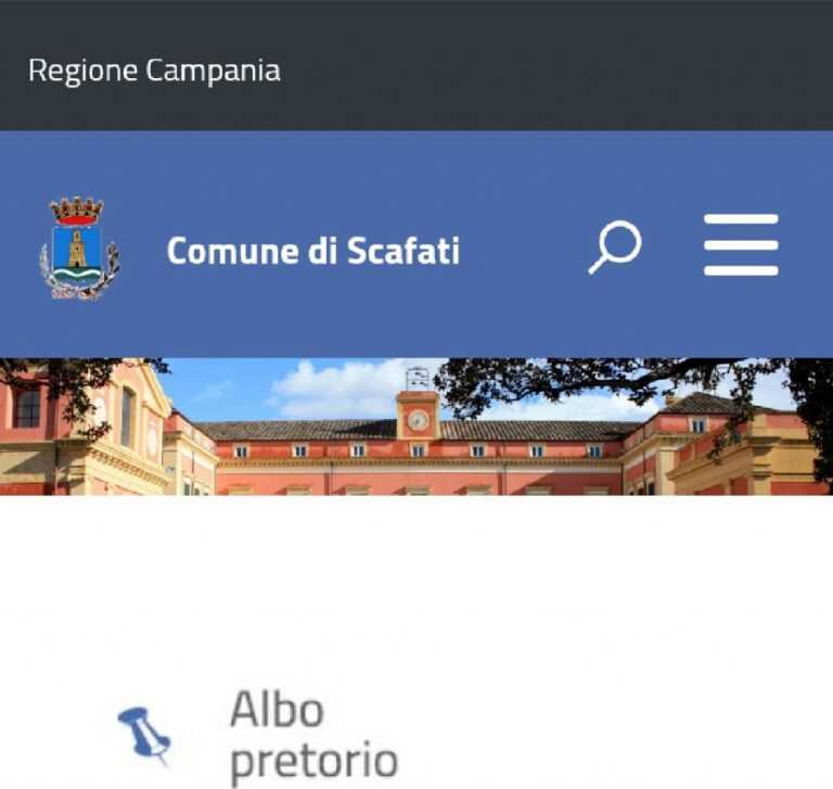 Scafati. Grimaldi e Russo: “Sito del Comune ancora inaccessibile!” e il sito tornò online