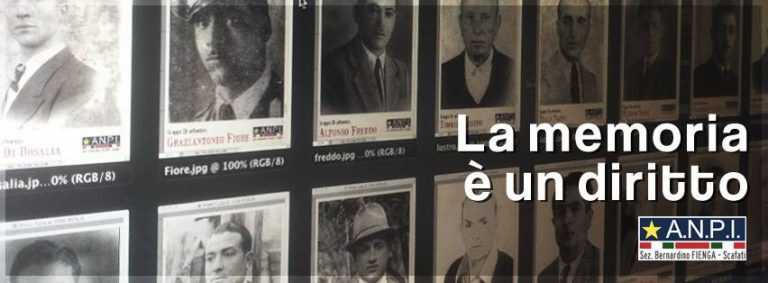 25 aprile – il messaggio di libertà dall’Anpi di Scafati