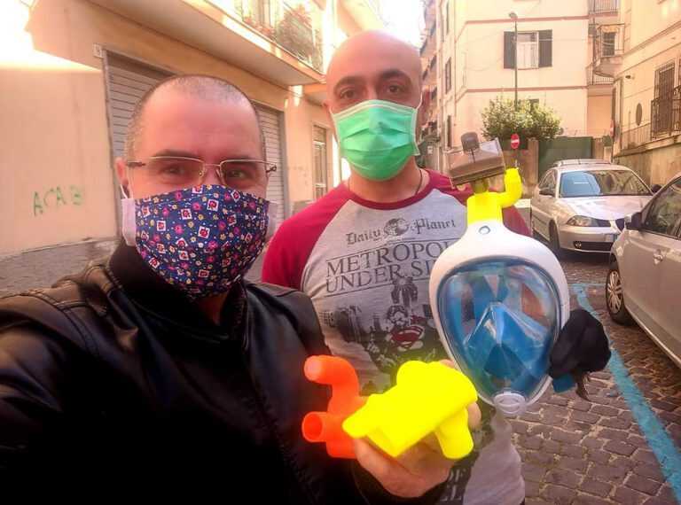 Coronavirus Nocera Inferiore – la bella storia delle maschere trasformate