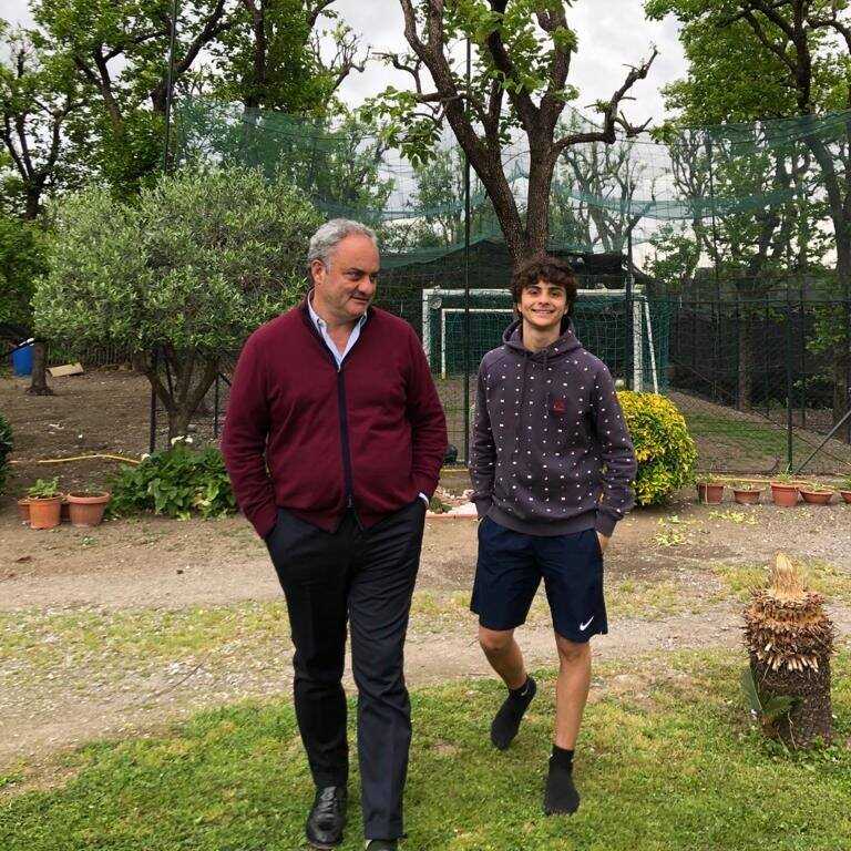 Coronavirus S.Egidio – il sindaco Carpentieri e la sua gioia da papà