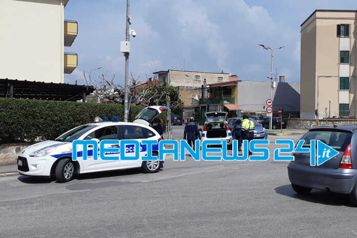 COVID -19 / Angri – Controlli, sanzionato un automobilista coinvolto in un incidente