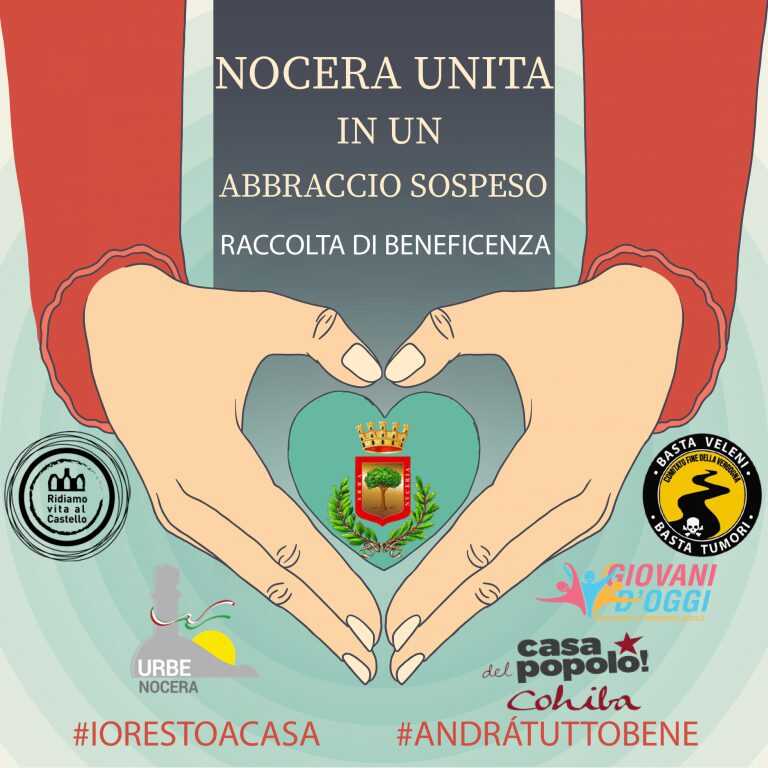 Nocera Inferiore unita in un abbraccio sospeso