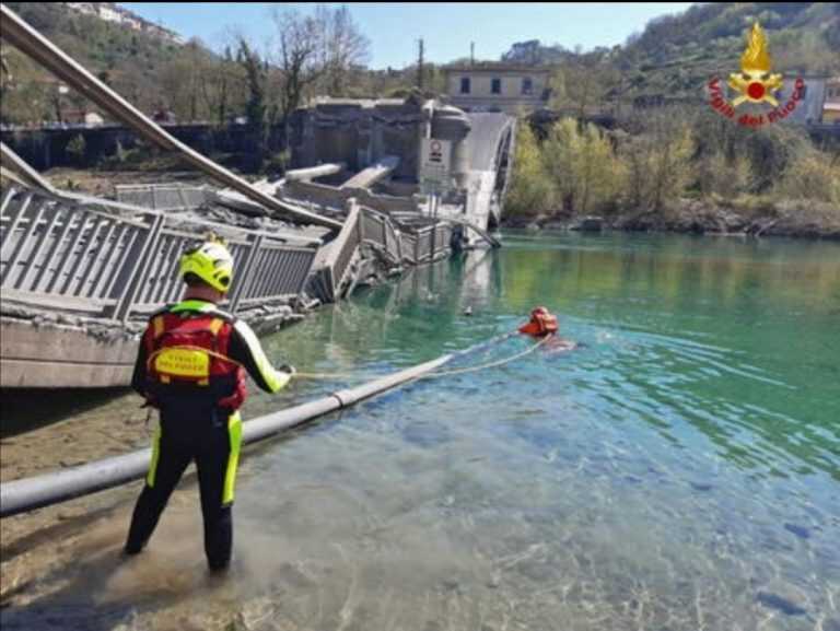Crollo del Ponte di Albano Magra-Procura di Massa Carrara – ipotizza il reato di disastro colposo