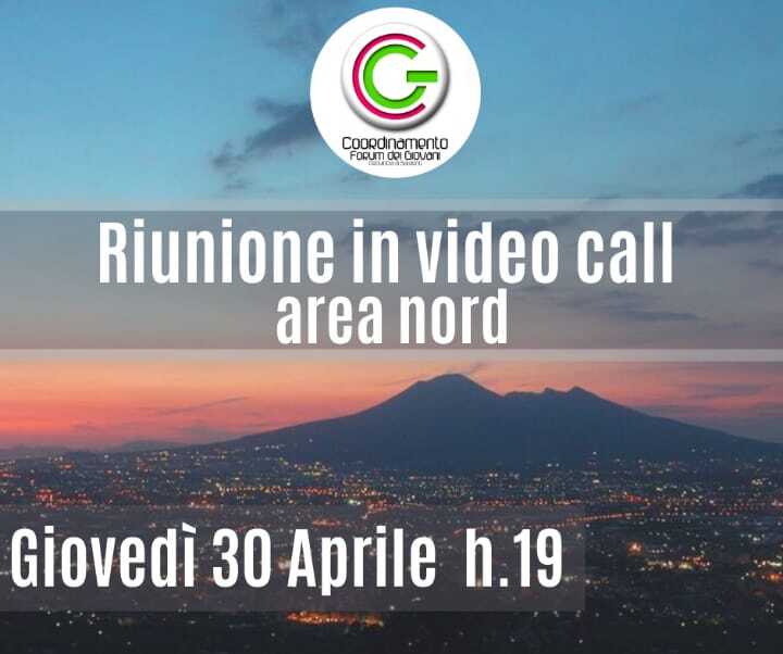 Forum dei Giovani. Riunione della Macro Area Salerno Nord in videocall Forum dei Giovani. Riunione della Macro Area Salerno Nord in videocall
