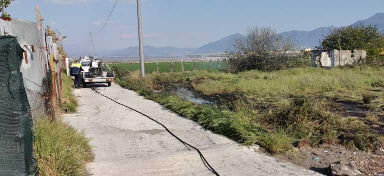 Boscoreale, diario dalla zona rossa. Incendio a Passanti, interviene la Protezione Civile